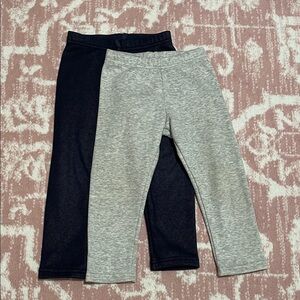 Carter's Cozy Fleece Pull-On Stretch Leggings, 2-pack